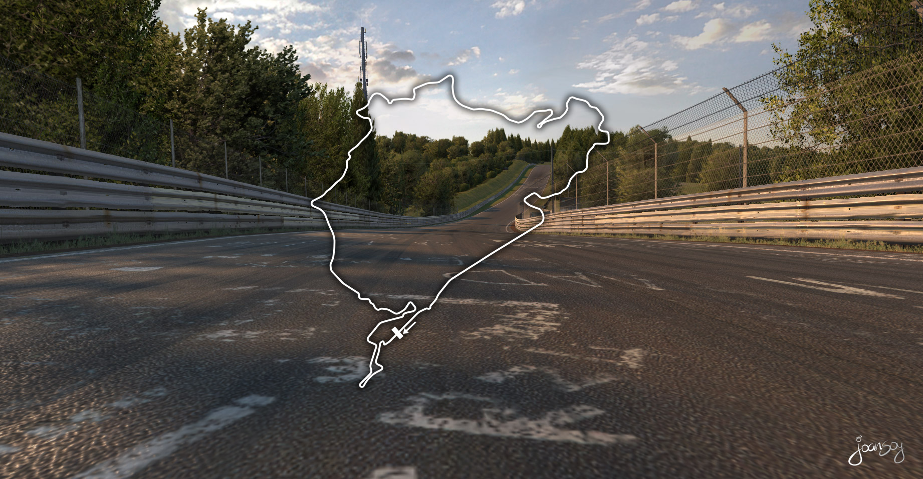 Trazado de NORDSCHLEIFE 2019