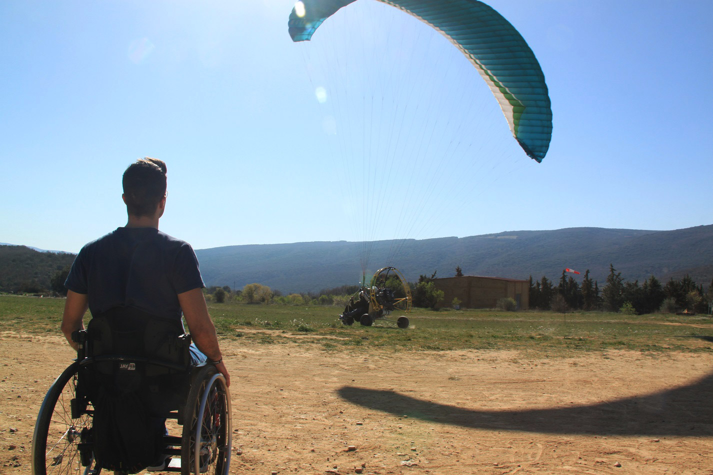 Paramotor en Vall de Ager