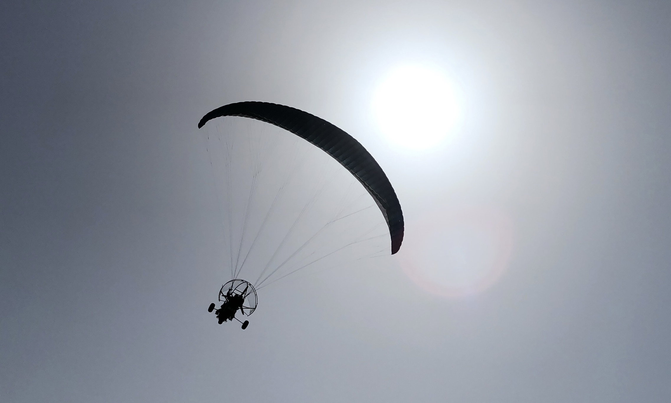 Vall de Ager paramotor