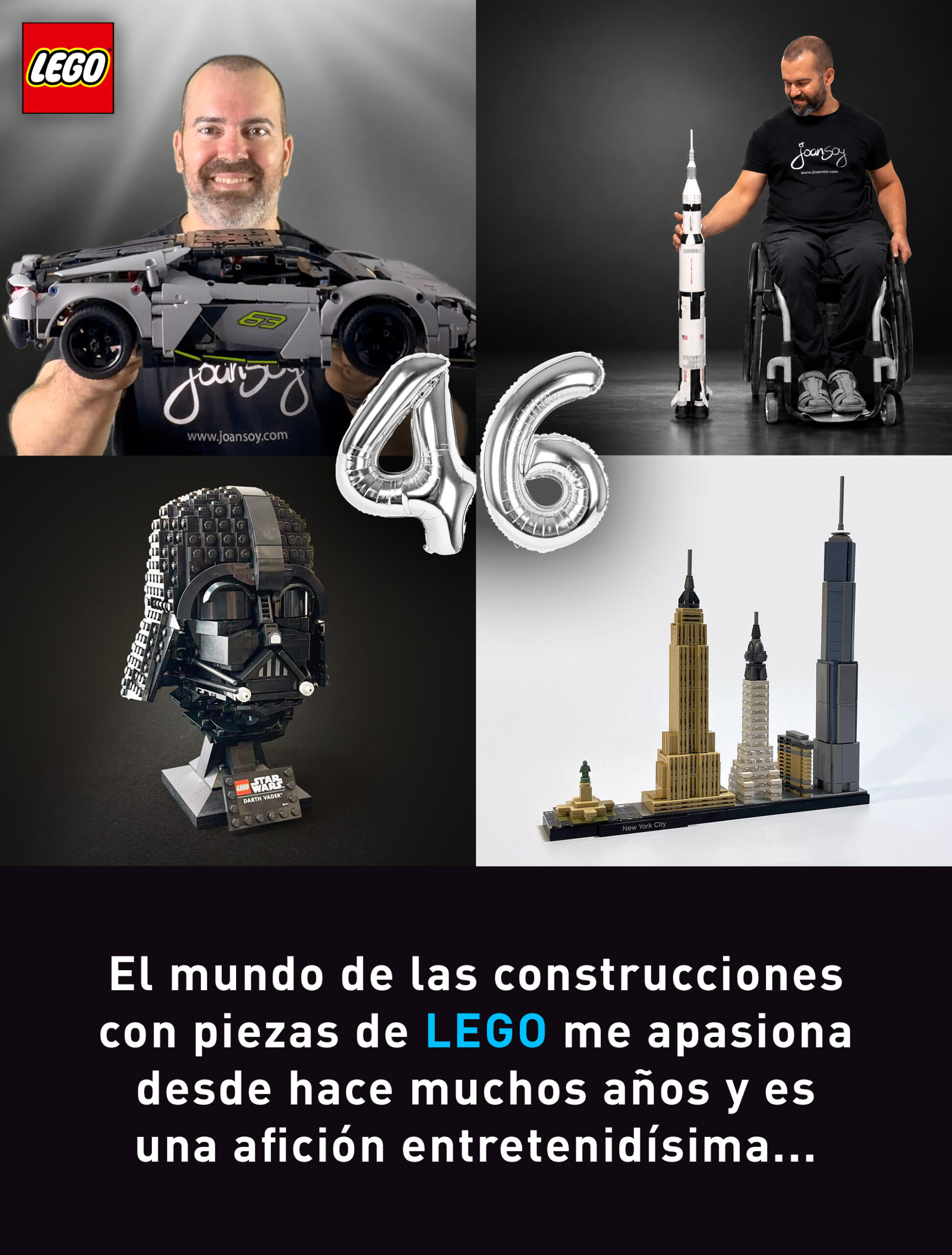 joansoy 46 años LEGO